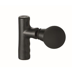 Masážní pistole z ABS, černá