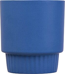 Matný keramický hrek 300 ml, tmavě modrá