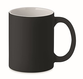 Matný keramický hrnek, 300ml, černý