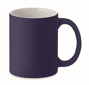Matný keramický hrnek, 300ml, navy - reklamní hrnky