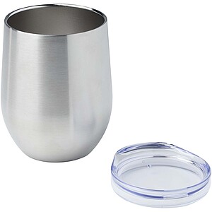 Měděný vakuově izolovaný šálek 350ml, stříbrný