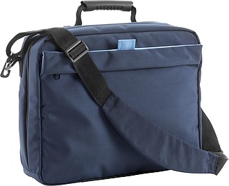 MEFISTA Taška přes rameno na laptop, modrá