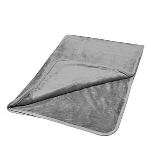 Měkká cestovní deka, šedá