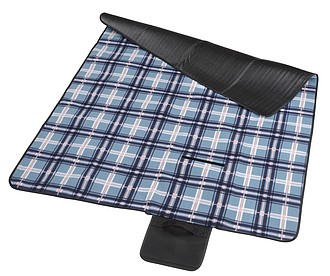 MENTIRA Flísová kostkovaná pikniková deka