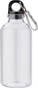 MIGGU Průhledná láhev na vodu z RPET, 400 ml, transparentní