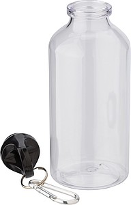 MIGGU Průhledná láhev na vodu z RPET, 400 ml, transparentní