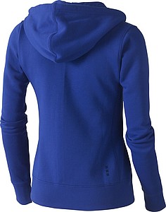 Mikina ELEVATE ARORA HOODED FULL ZIP LADIES SWEATER modrá XXL