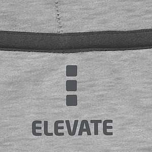 Mikina ELEVATE ARORA HOODED FULL ZIP LADIES SWEATER šedý melír XXL
