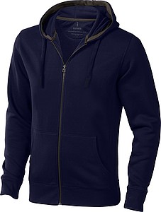 Mikina ELEVATE ARORA HOODED FULL ZIP SWEATER tmavě modrá L