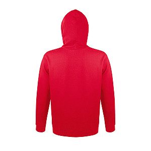 Mikina s kapucí SOLS SNAKE, červená , 3XL