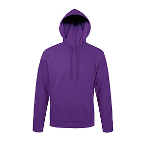 Mikina s kapucí SOLS SNAKE, tmavě fialová, 3XL
