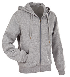 Mikina STEDMAN ACTIVE SWEATJACKET MEN tmavě šedý melír L