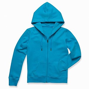 Mikina STEDMAN ACTIVE SWEATJACKET WOMEN tyrkysově modrá S