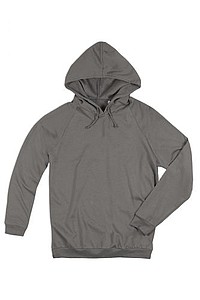 Mikina STEDMAN HOODED SWEATSHIRT UNISEX šedá XS
