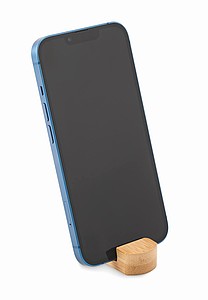 Miniaturní stojánek na telefon z bambusu