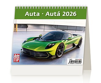 MiniMax Auta 2026, stolní kalendář - reklamní kalendáře
