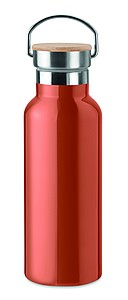 MONILEA Dvoustěnná vakuová termoska z nerezové oceli, objem 500 ml, oranžová