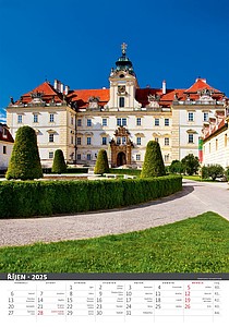Morava 2025, nástěnný kalendář, prodloužená záda