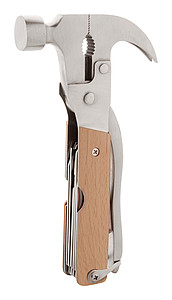 Multitool, 13 funkcí, dřevěný povrch - reklamní předměty
