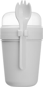 Müsli kelímek „to go“ 500 ml, bílá