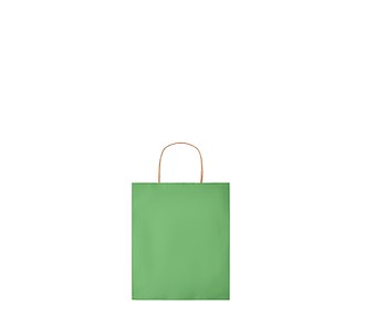 MYRNA malá papírová dárková taška, zelená