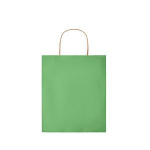MYRNA malá papírová dárková taška, zelená