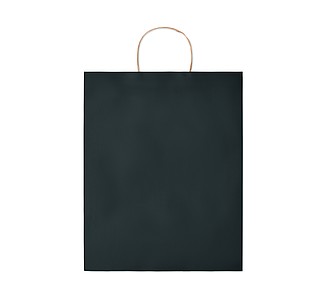 MYRNA velká papírová dárková taška, černá
