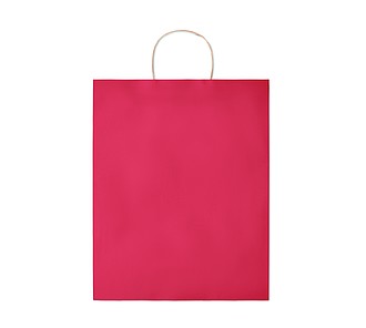 MYRNA velká papírová dárková taška, červená