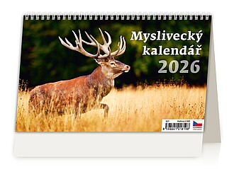 Myslivecký kalendář 2026, stolní kalendář - reklamní kalendáře
