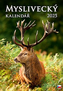 Myslivecký klendář 2026, nástěnný kalendář, prodloužená záda
