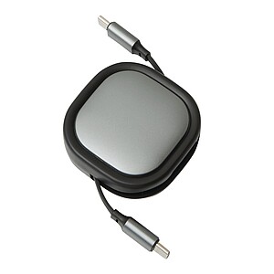 Nabíjecí a datový kabel, černá - reklamní předměty