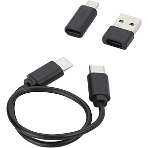 Nabíjecí a datový kabel, černý
