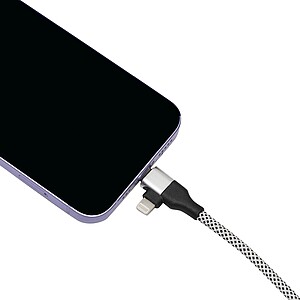 Nabíjecí a datový kabel, stříbrná