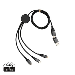 Nabíjecí kabel 120cm s 5 koncovkami - reklamní předměty