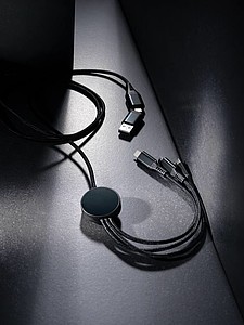 Nabíjecí kabel 120cm s 5 koncovkami