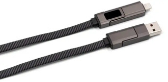 Nabíjecí kabel BrandCharger, gun metal