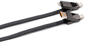 Nabíjecí kabel BrandCharger, gun metal