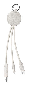 Nabíjecí kabel s kroužkem na klíče - reklamní předměty