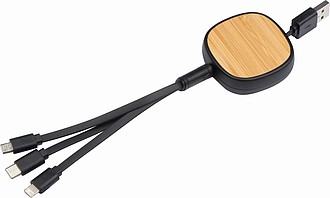 Nabíjecí kabel se 4 koncovkami - reklamní předměty