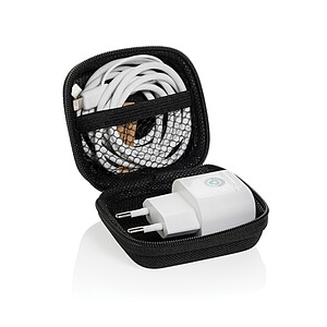 Nabíjecí sada 2ks Boost 20W USB C z RCS recyklovaného plastu, černá