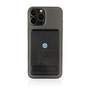 Nabíječka 5000mAh 3v1 Powerbase z RCS recyklovaného plastu, černá