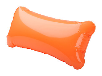 Nafukovací polštářek, oranžový