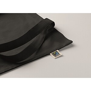 Nákupní taška, Fairtrade 180g, černá