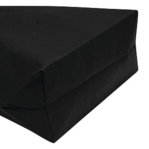 Nákupní taška z bavlněného plátna, černá