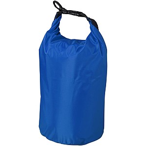 Nepromokavý vak Camper, 10 l, outdoorový styl, královská modrá - batoh s potiskem