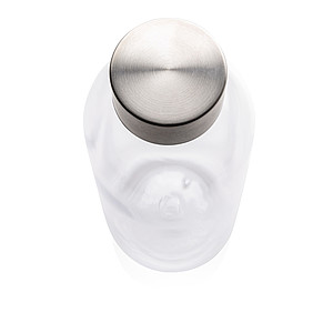Nepropustná lahev s kovovým uzávěrem 620 ml, průhledné