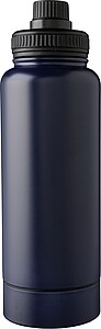 Nerezová dvoustěnná láhev 1000 ml, modrá