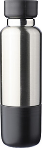 Nerezová dvoustěnná láhev 500 ml, černá - reklamní předměty