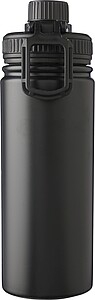 Nerezová dvoustěnná láhev 500 ml, černá