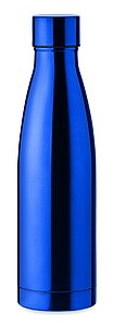 Nerezová dvoustěnná termoska, objem 500ml, modrá